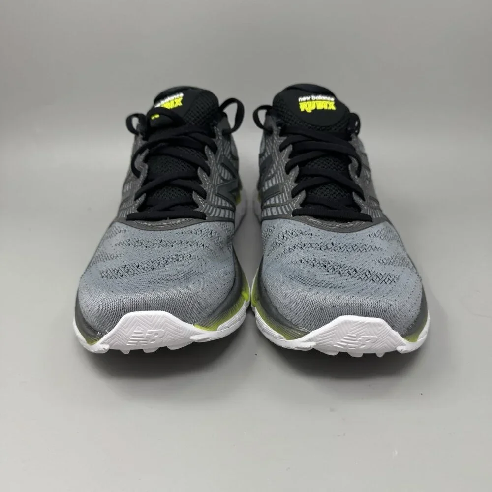 New Balance Gray Rubix Mrubxgy Steel/Hi Lite Men’s Running Shoes Size 10.5D